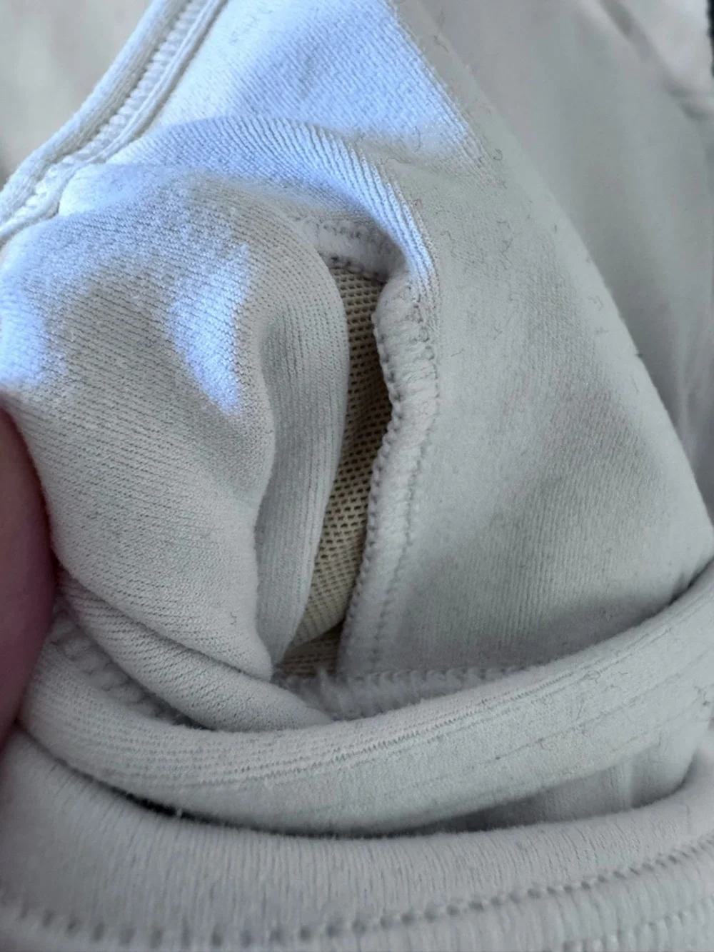 lululemon athletica White Scoop-Neck Wireless Bralette